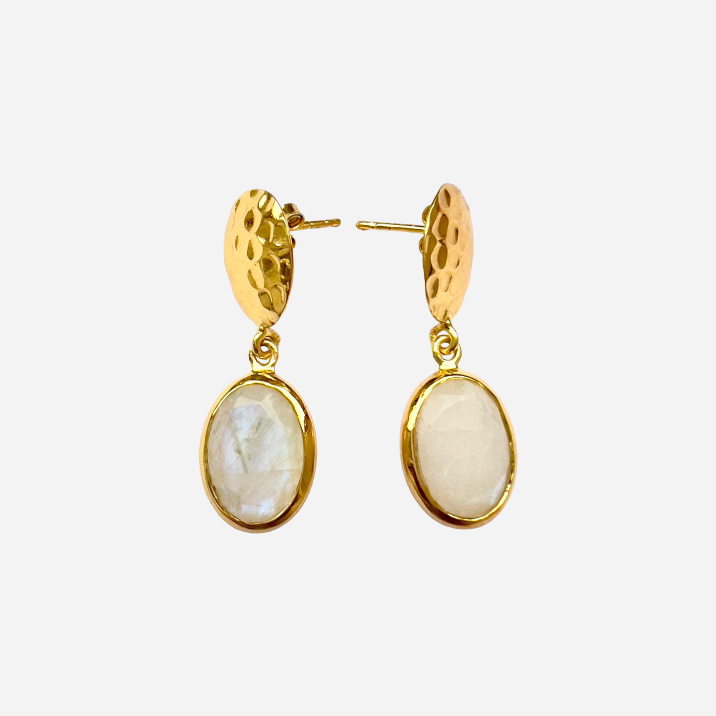 BOUCLES D'OREILLES PIERRE DE LUNE