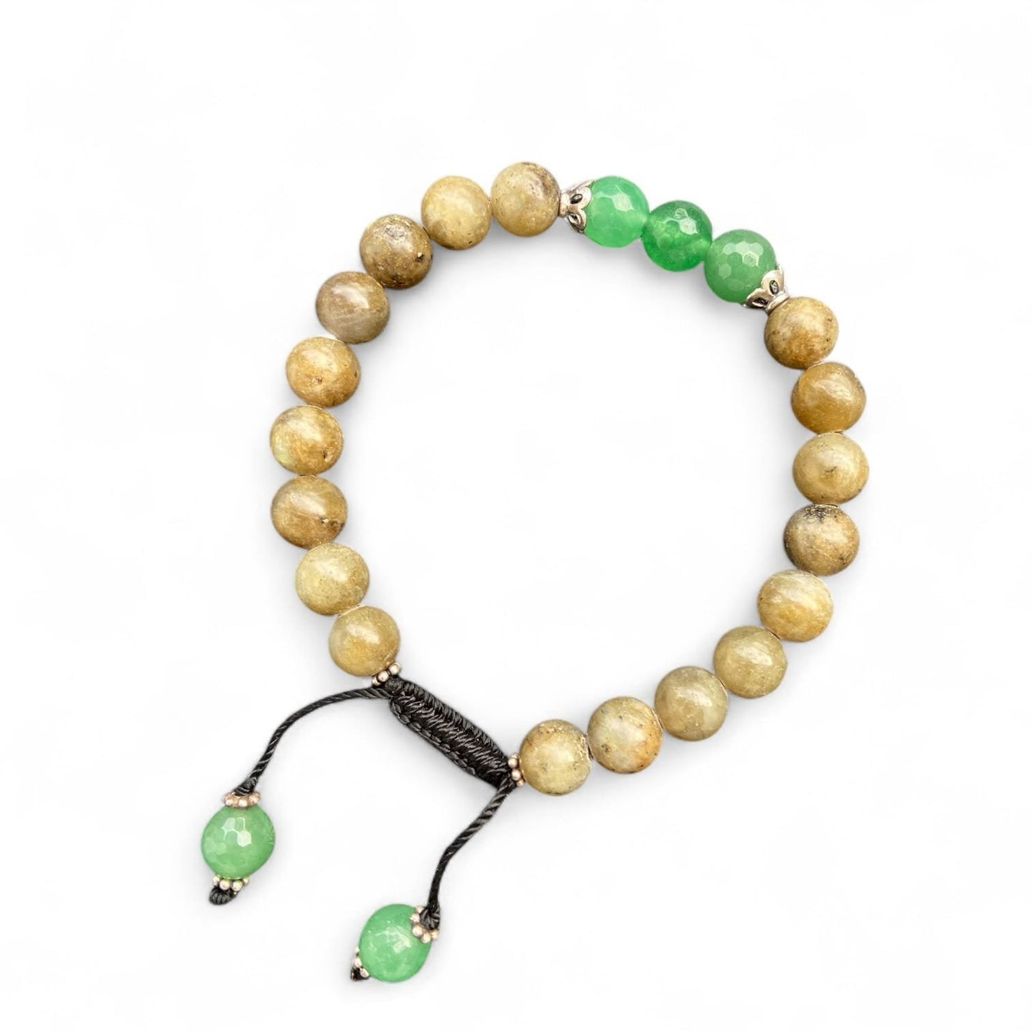 BRACELET DOST – JADE ET LABRADORITE