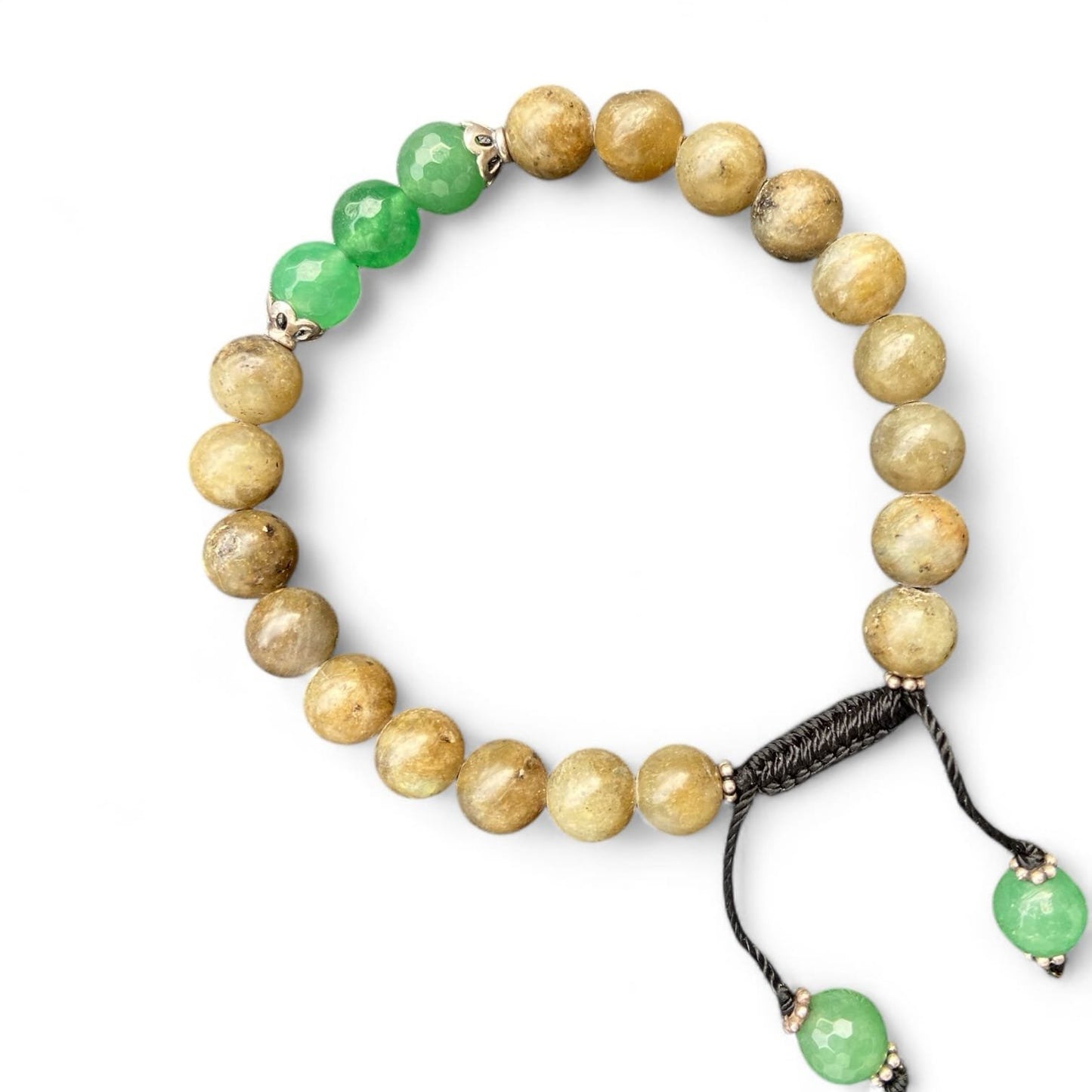 BRACELET DOST – JADE ET LABRADORITE